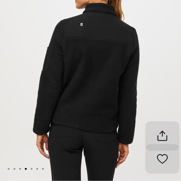 Figs On Shift Sherpa Scrub Jacket - Picture 5 of 10